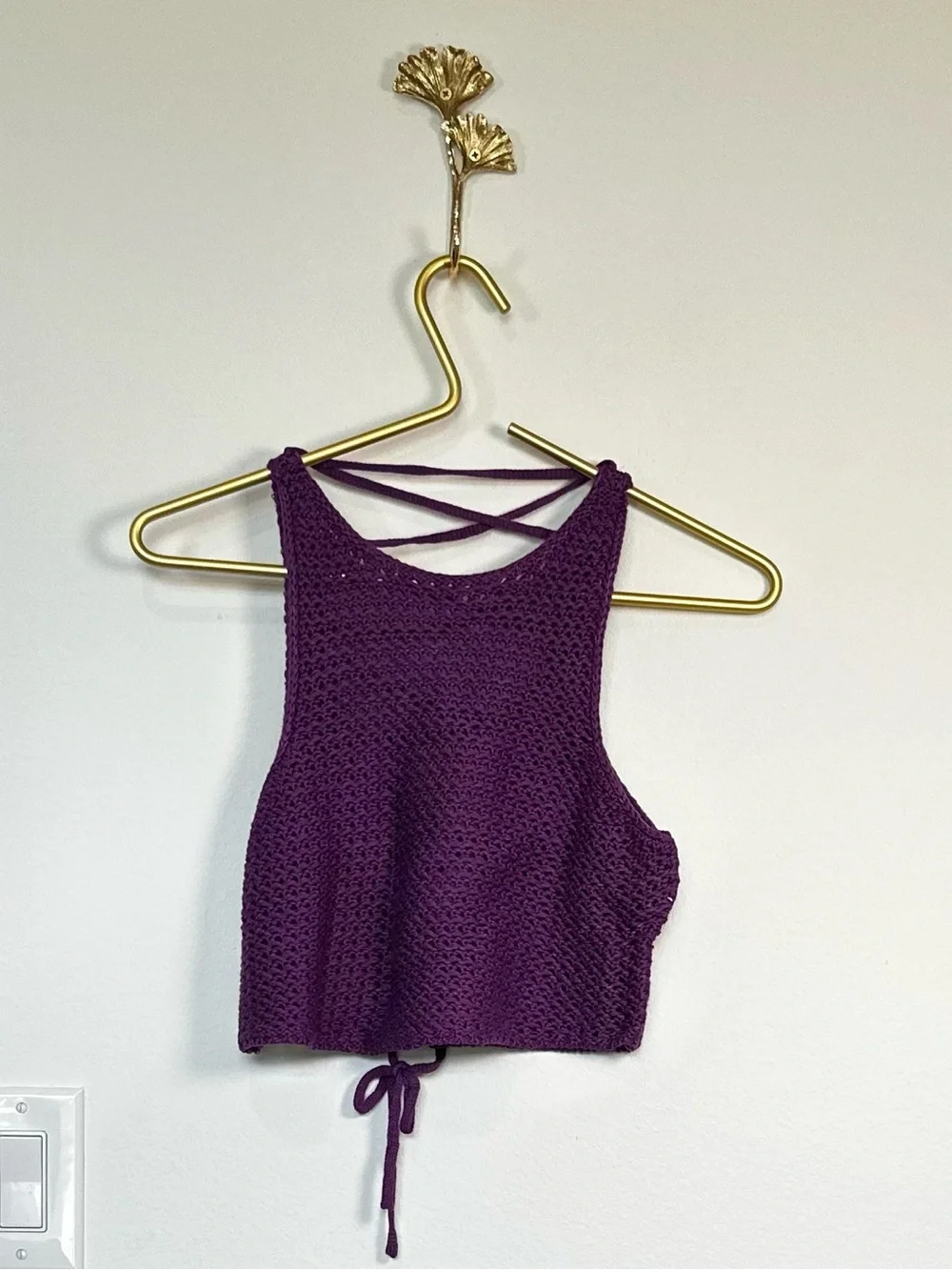 Meshki Raquel Crochet Up Back Top and Maxi Skirt - Picture 2 of 13